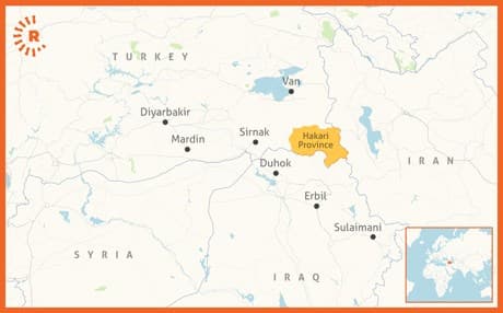 Graphic: Maps4news, Sarkawt Mohammed / Rudaw