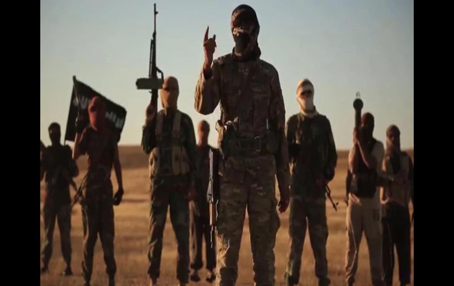 An Islamic State (ISIS) fighter in a video the group released on September 2, 2019. Photo: Telegram