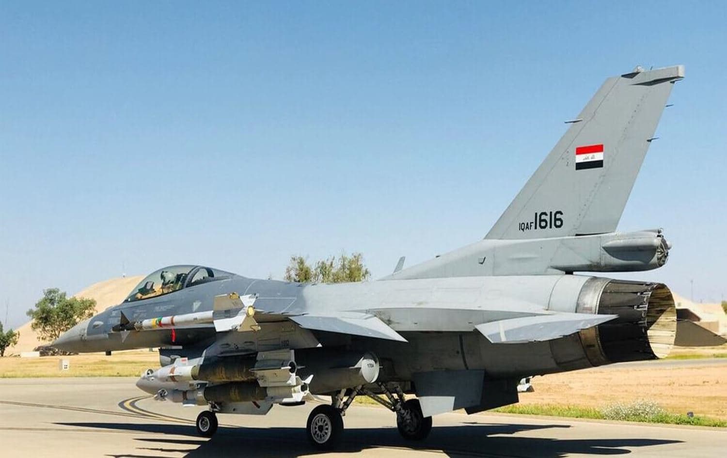 An Iraqi air force jet. Photo: AFP