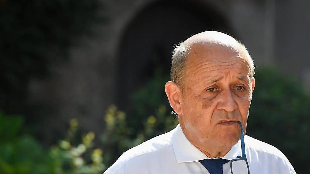 French Foreign Minister Jean-Yves Le Drian. File photo: AFP