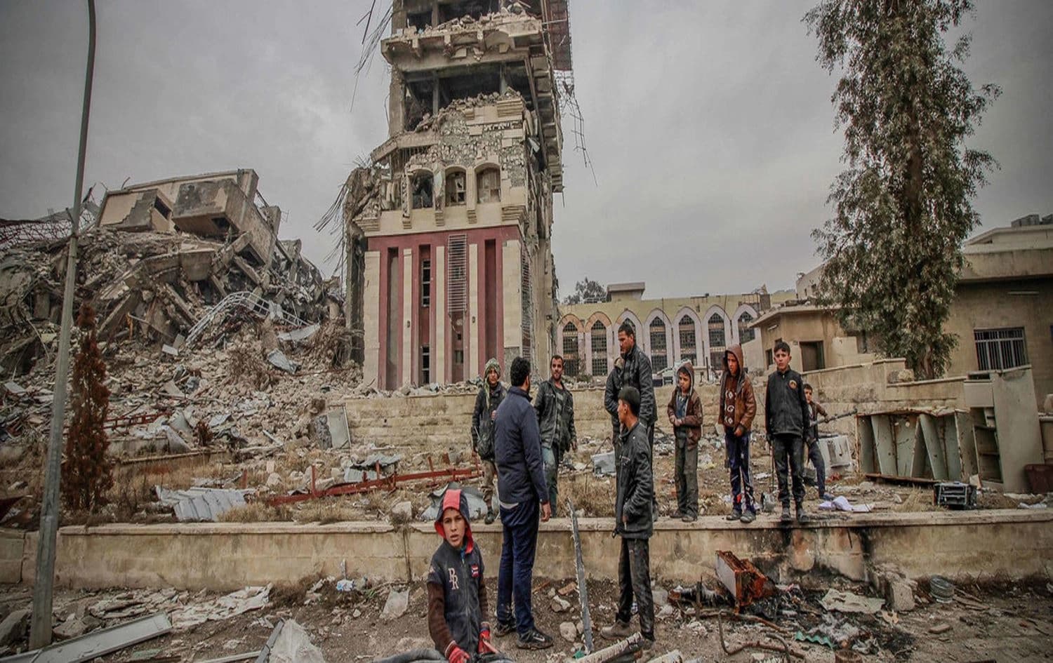 The damaged Mosul University following the 2017 battle of Mosul between the Islamic State (ISIS) and Iraqi forces. Photo: UN