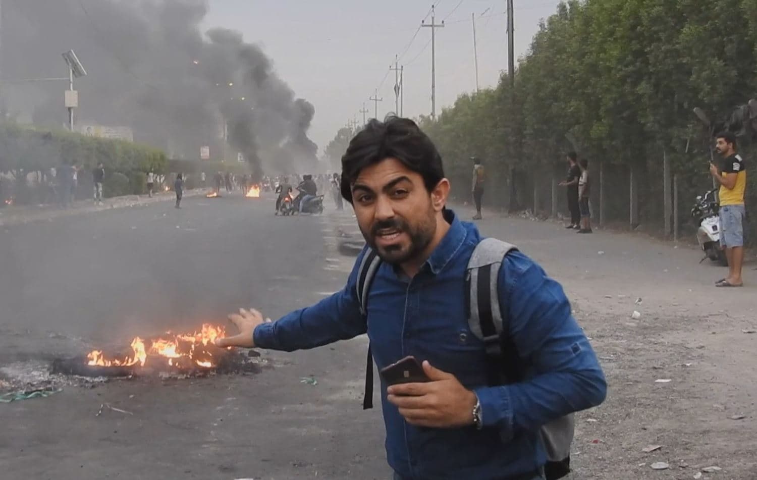 On the ground with Sadr City protesters, wearied and enraged 