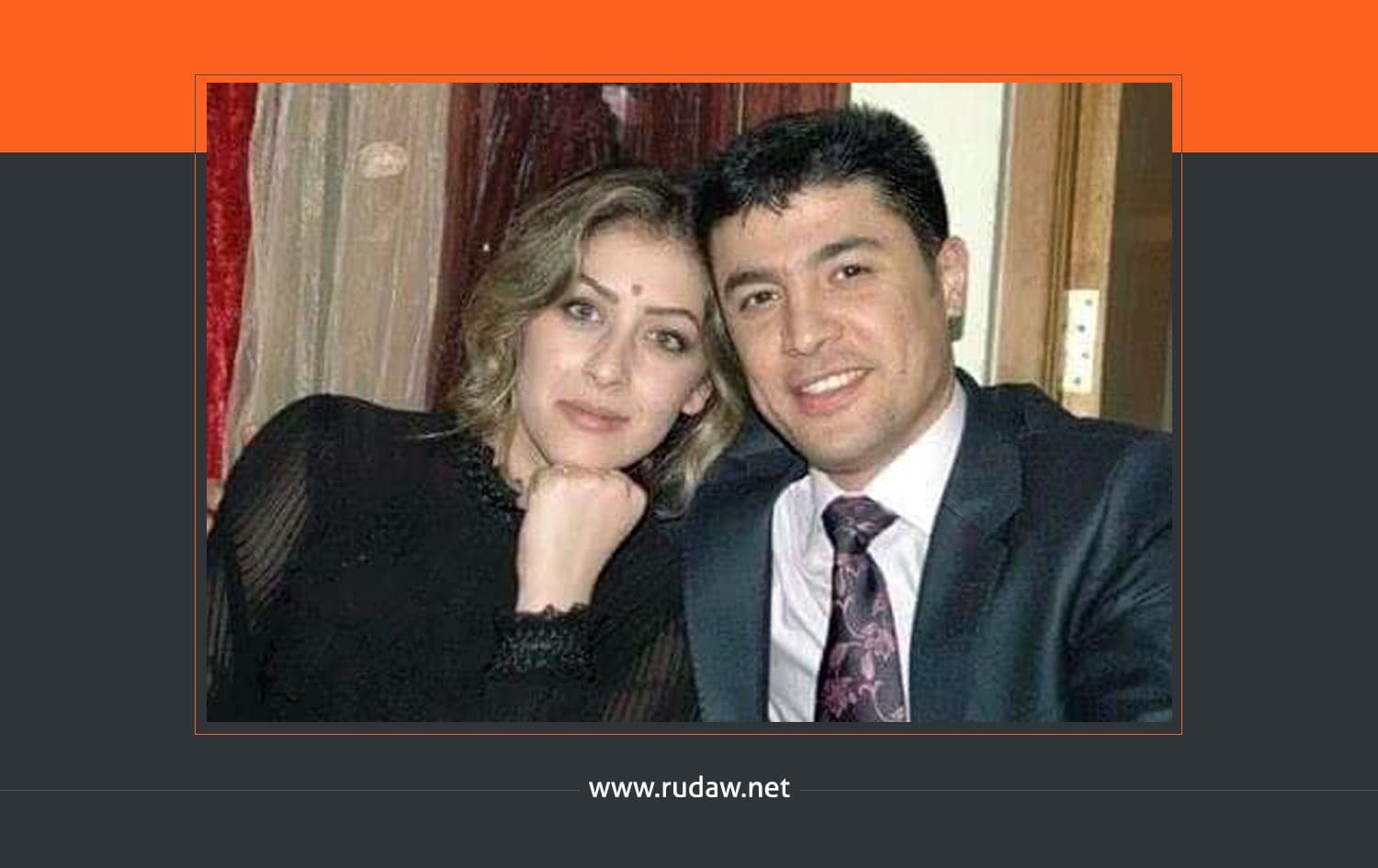 NRT journalist Amanj Baban (R) his wife and former Kurdsat anchor Lana Muhammed were shot dead in Sulaimani province, October 16, 2019. Photo: social media 