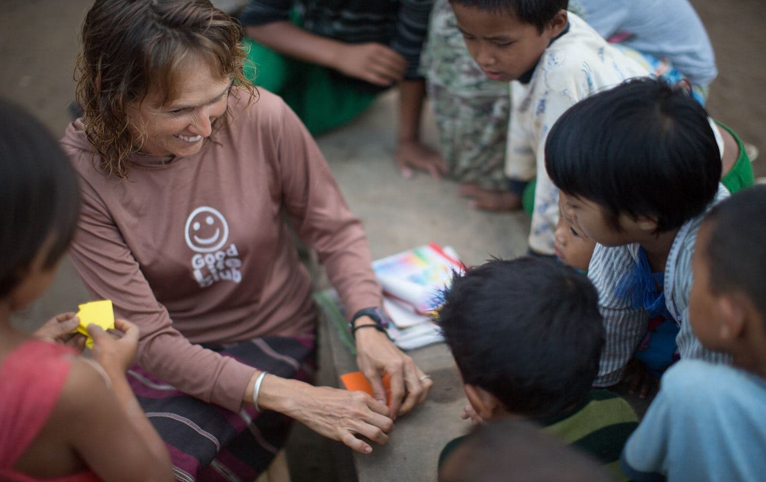 Karen Eubank has been working in the humanitarian sector. Photo: Free Burma Rangers 