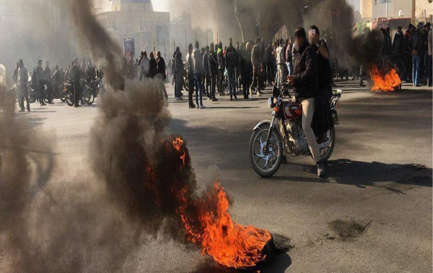 Iranian protesters. File photo: AFP