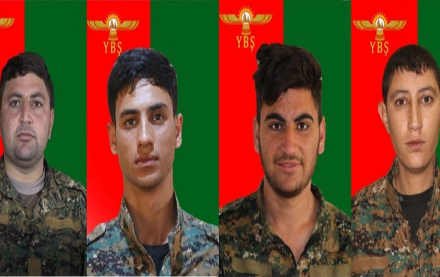 Four members of the Shingal Protection Units (YBS), including ia commander, were killed in Wednesday's airstrike. Photo: ANHA