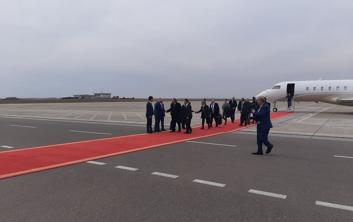 Nûnerê Serokê Rûsyayê bo Rojhilata Navîn û Cîgirê Wezîrê Derve yê Rûsyayê, Mîxaîl Bogdanov li Hewlêrê, îro Çarşemê 29 Çileya 2020, wêne: Rûdaw