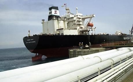 File photo of a tanker waiting at the Turkish port of Ceyhan: AFP
