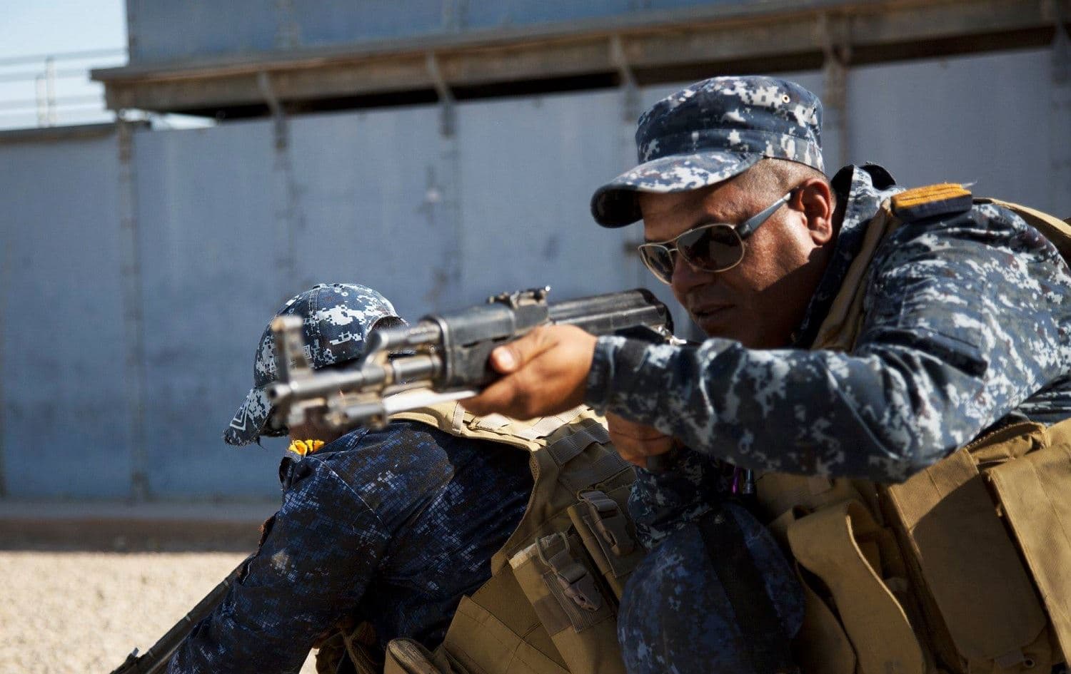 Iraqi Federal Police train in urban combat at the Besmaya Range Complex, Iraq, August 2018. File photo: Combined Joint Task Force - Operation Inherent Resolve 