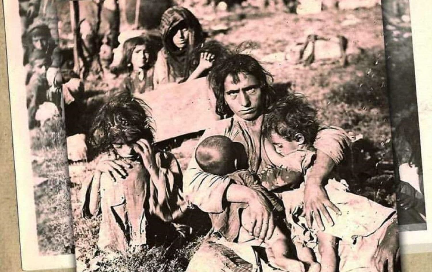 Unattributed photo of Dersim massacre survivors