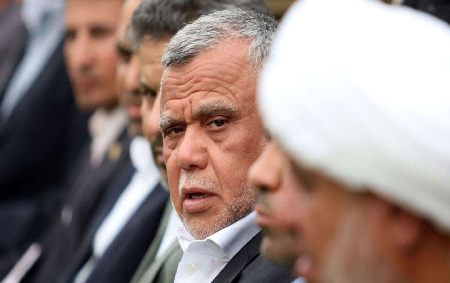 Hadi al-Amiri pictured in 2018. File photo: Haidar Mohammad Ali/AFP