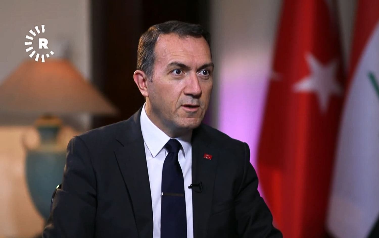 Turkey's Ambassador to Iraq, Fatih Yildiz, was summoned by Baghdad to answer questions over strikes in northern Iraq this week. Photo: Rudaw