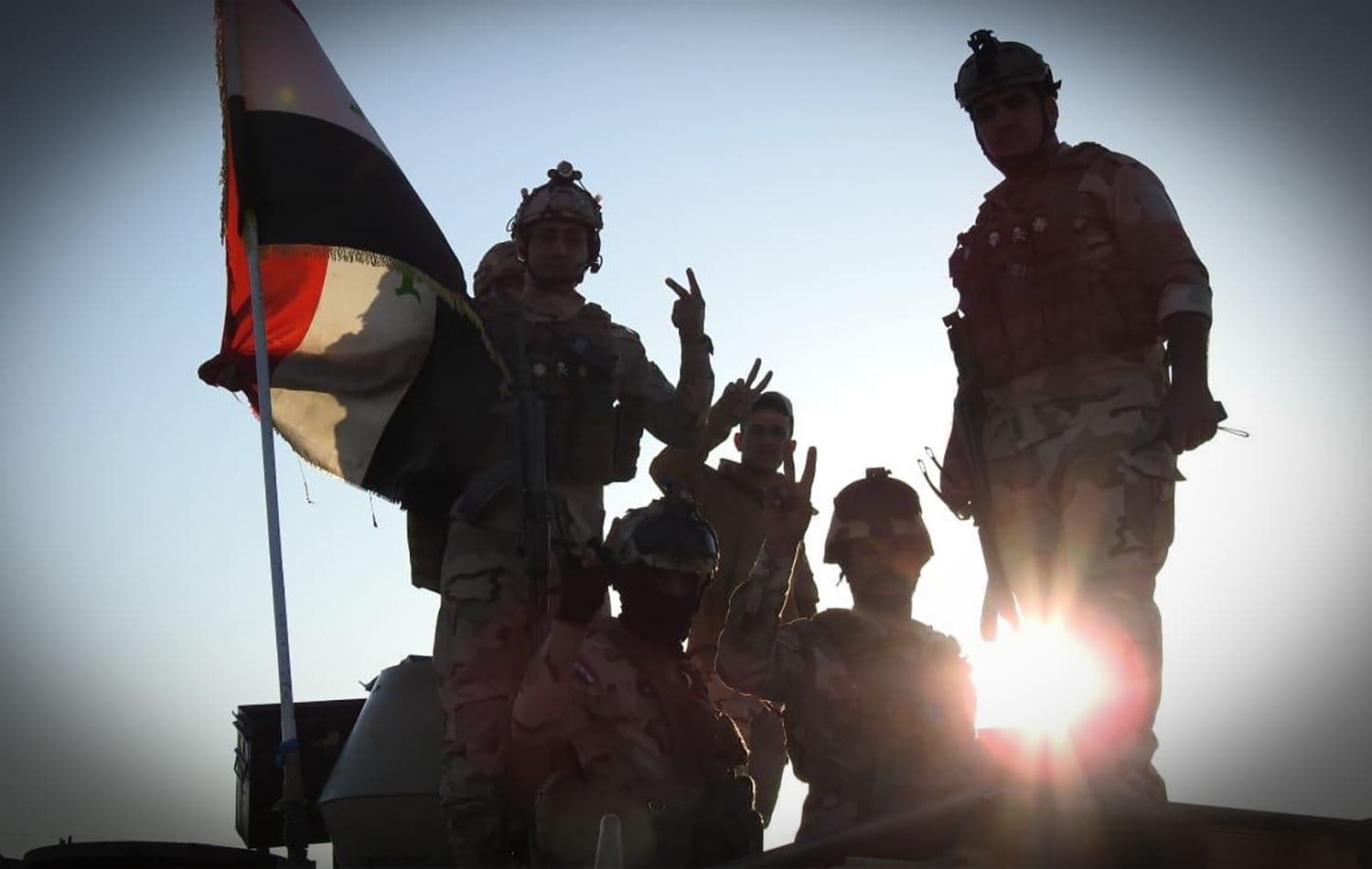 Iraqi forces launched the fourth phase of "Heroes of Iraq" on June 26, 2020. Photo via Yehia Rasool/Twitter