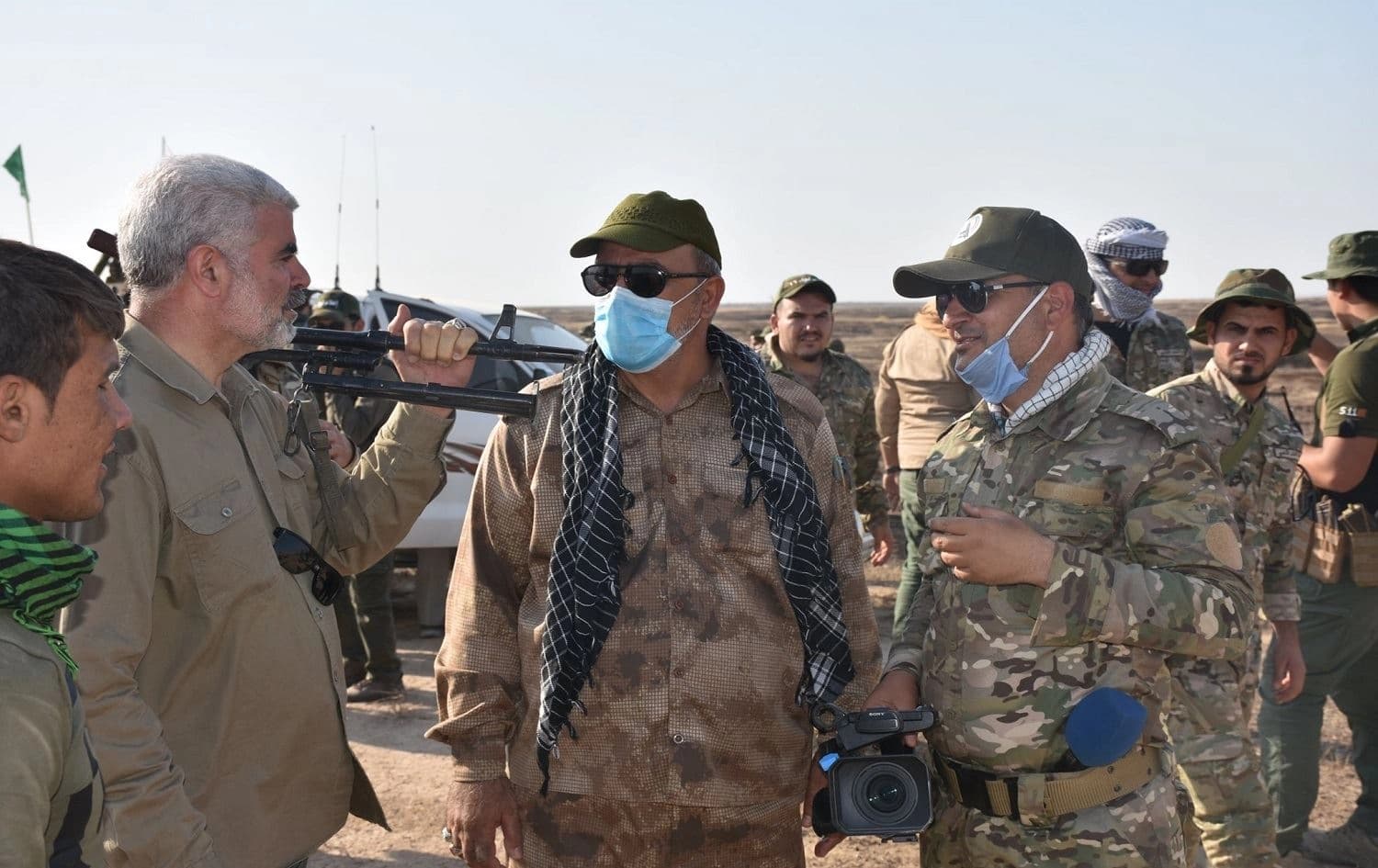The PMF's 16th brigade in Salahaddin, during a military operation against ISIS on June 24, 2020. Photo: Facebook