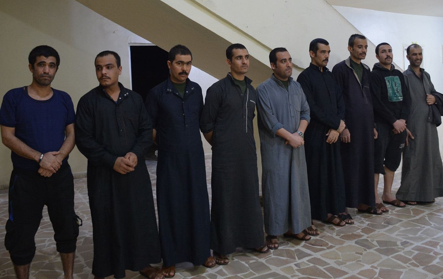 The SDF on Thursday released nine Arab detainees, at the request of Deir ez-Zor tribal leaders. Photo: ANHA