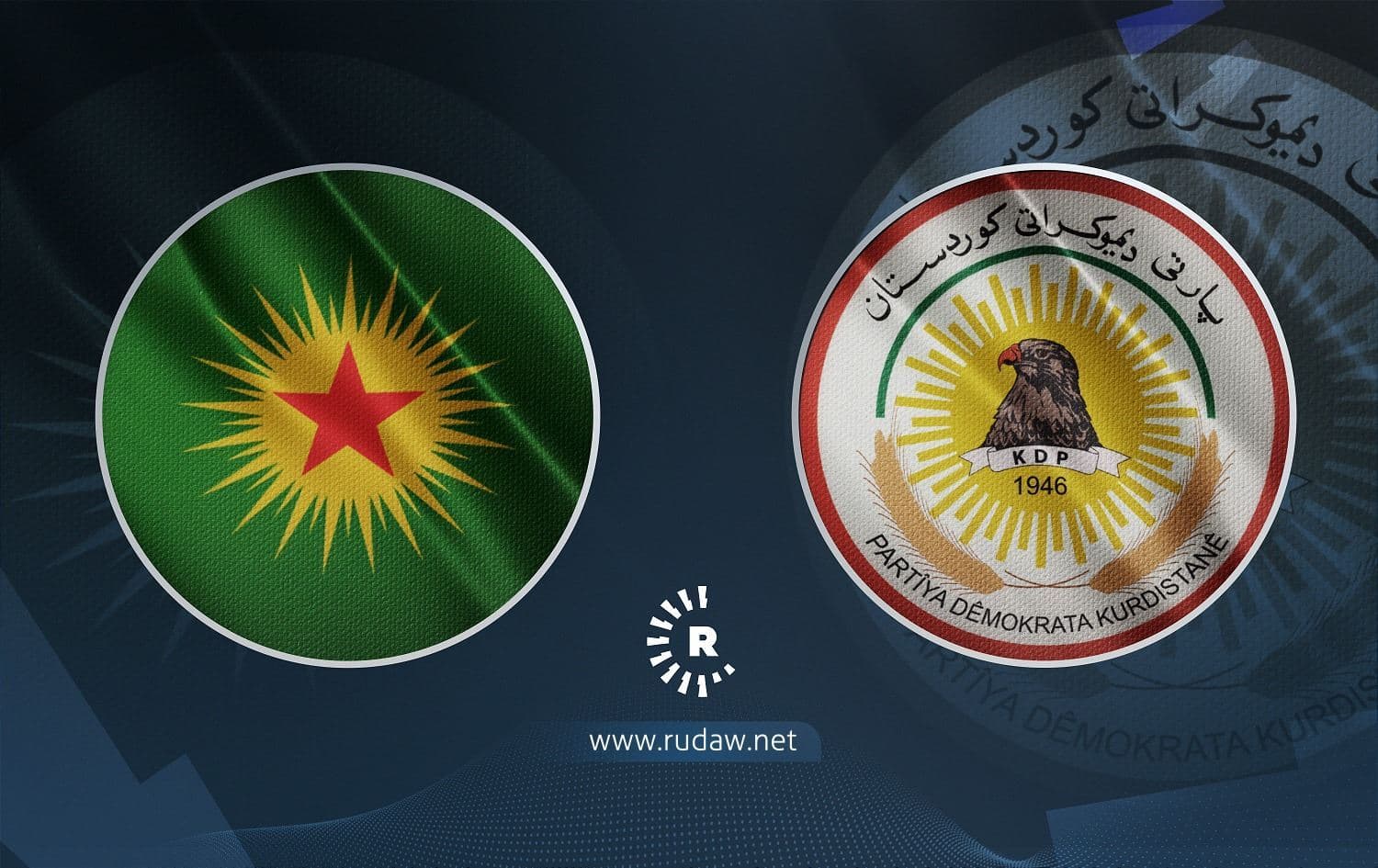 KCK ve KDP logoları