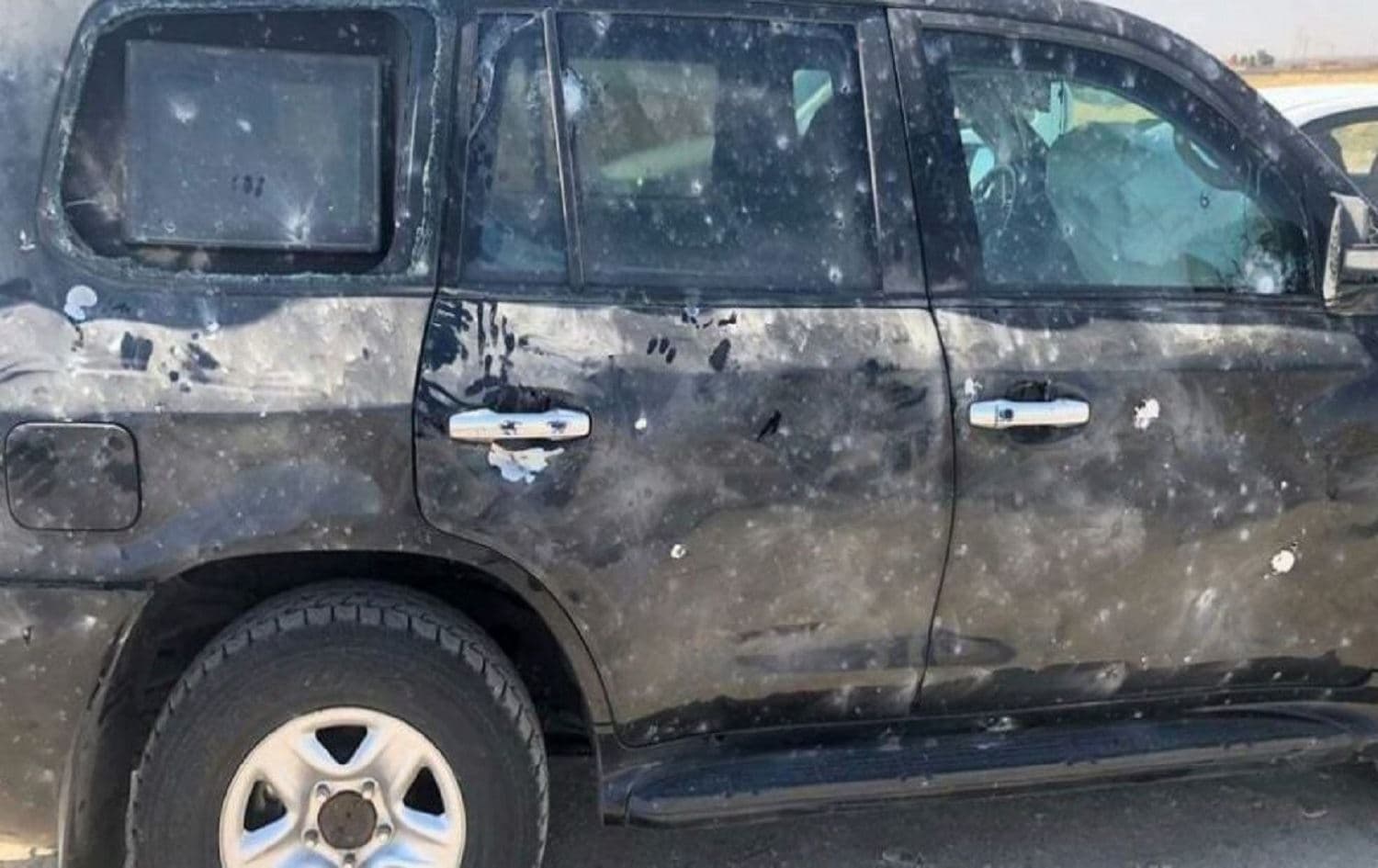 A WFP convoy was hit by an IED in the Nineveh Plains on Wednesday. Photo: state media