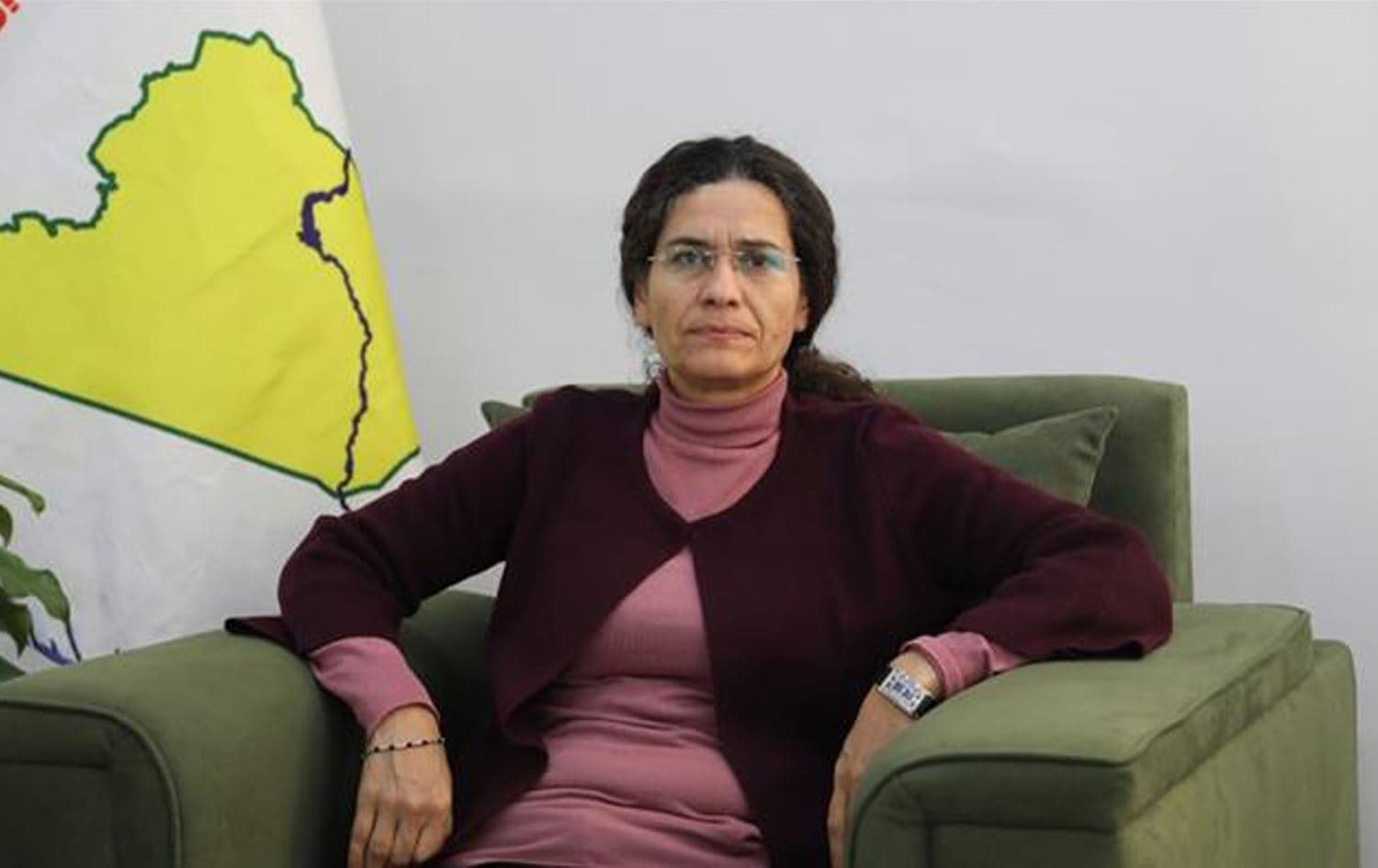 DSM Yürütme Kurulu Başkanı İlham Ahmed