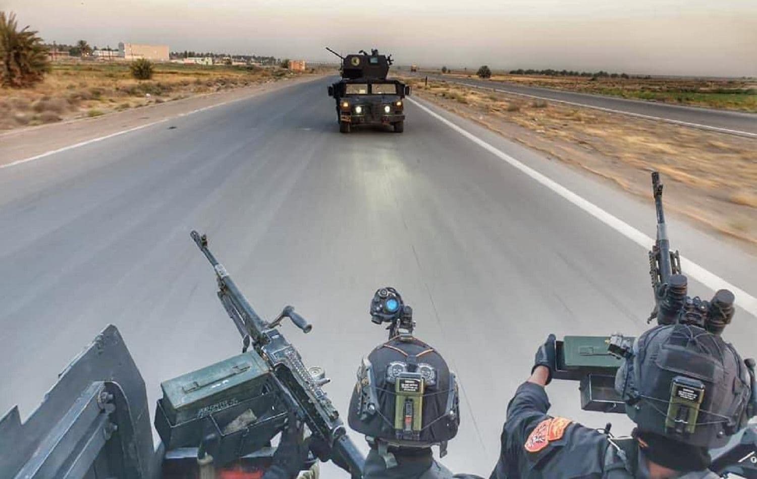 The Iraqi Counter Terrorism Service (ICTS) conducts an operation on September 7, 2020. Photo via ICTS on Twitter