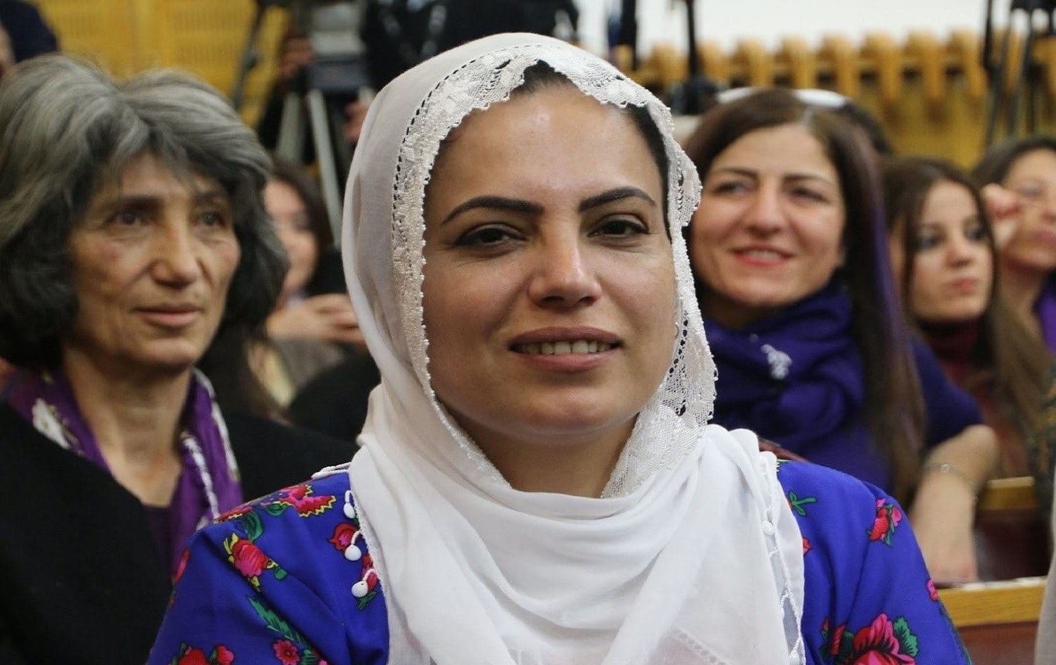 Remziye Tosun, member of the Turkish parliament for the Peoples’ Democratic Party (HDP) in Diyarbarkir, was sentenced to 10 years in jail for her alleged links to the Kurdistan Workers' Party on Friday. Photo: HDP