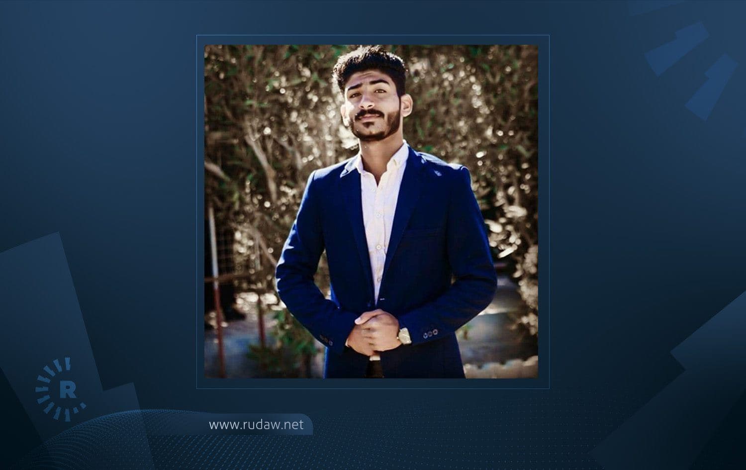 Kidnapped activist Sajad al-Iraqi. Photo: social media