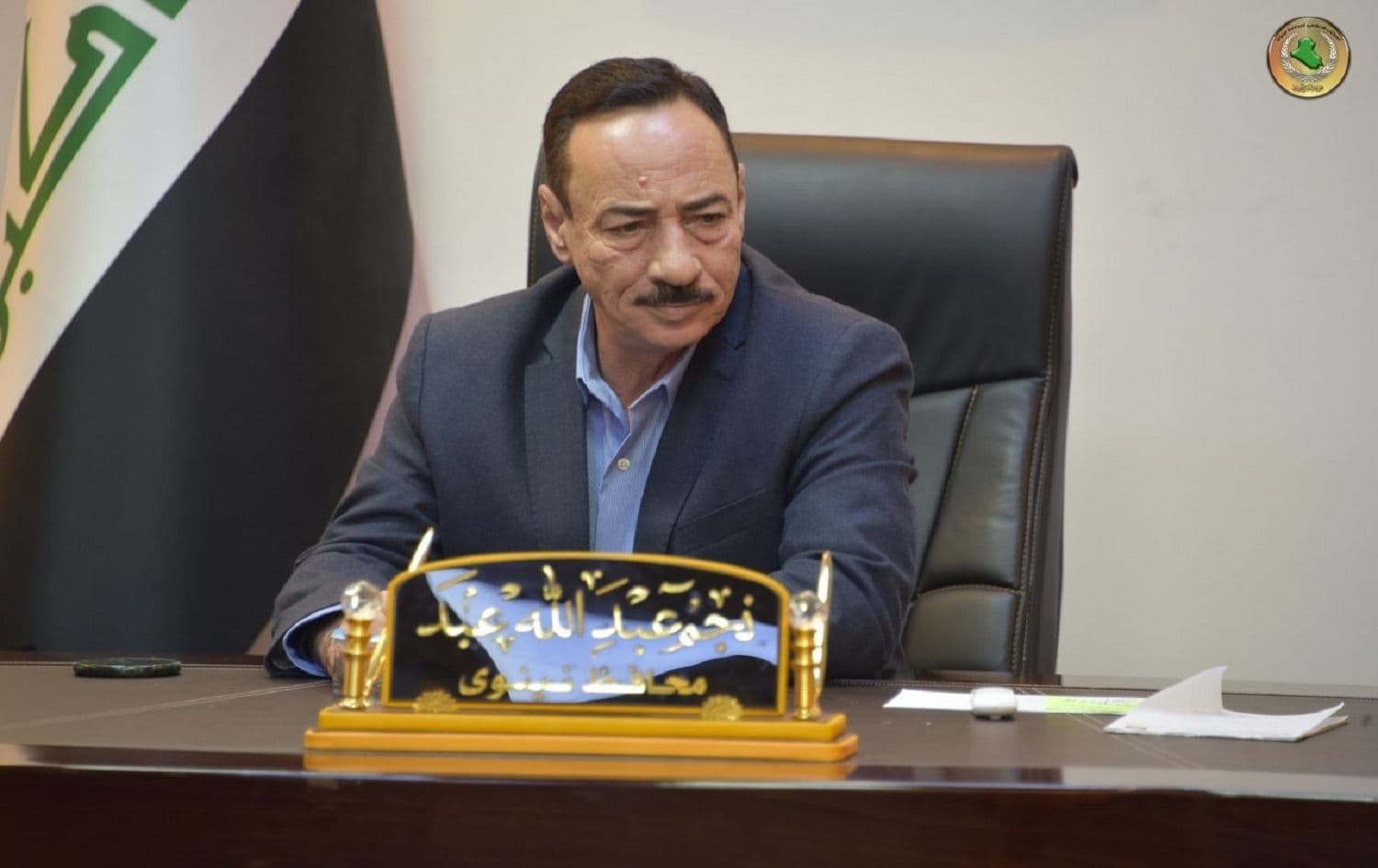 Nineveh Governor Najim al-Jabouri. Photo via official Facebook account 
