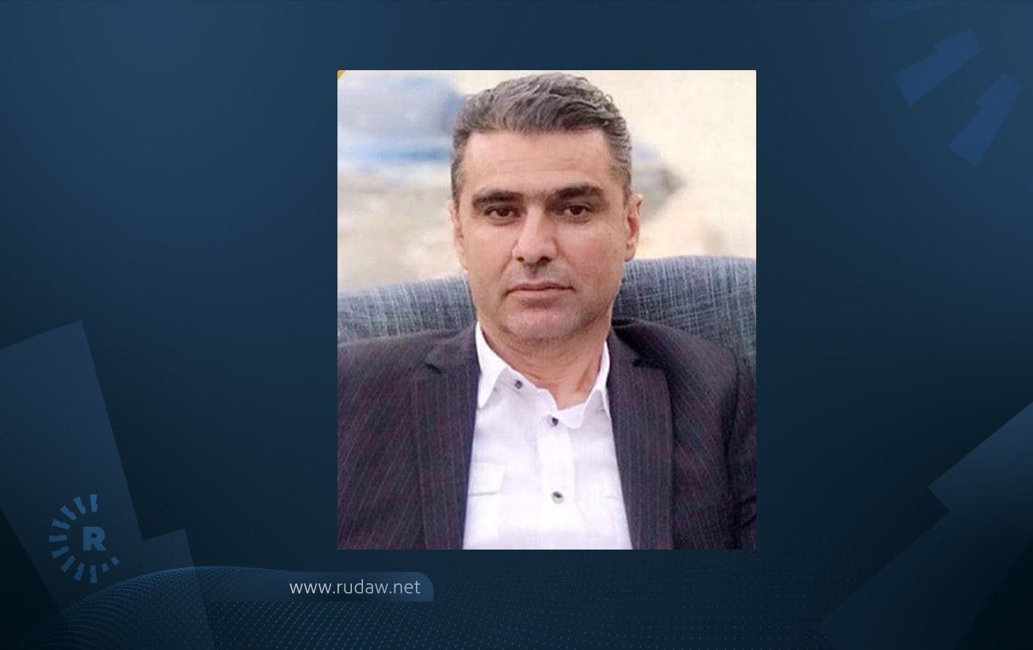 Border security chief Ghazi Salih, 47, died from his injuries while being taken to hospital in Zakho. Photo: Rudaw