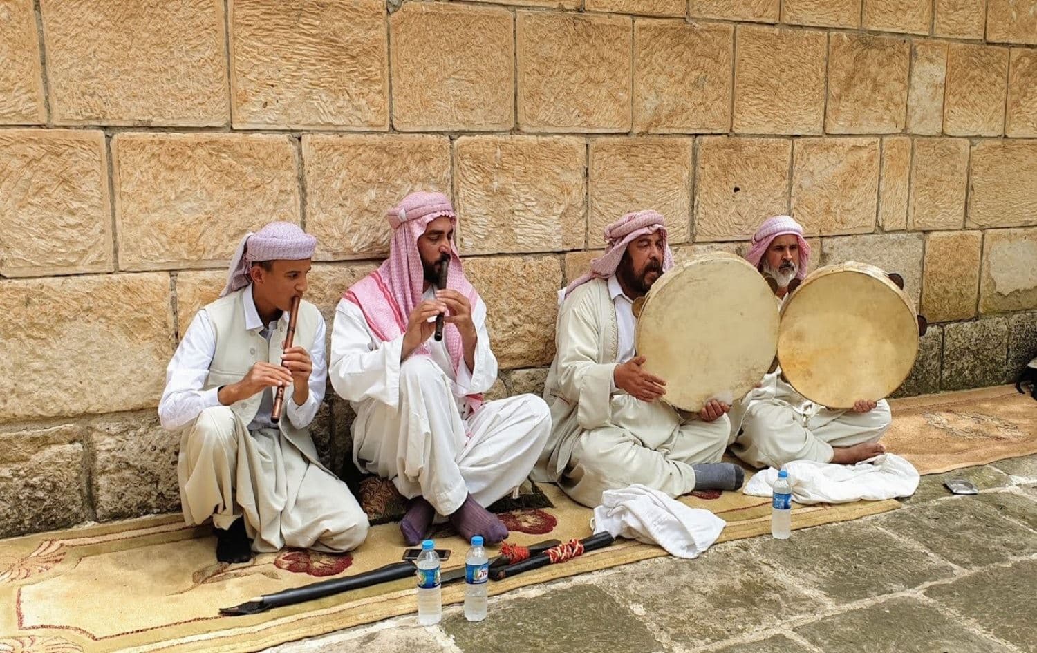 Yezidi musicians. File photo: AMAR
