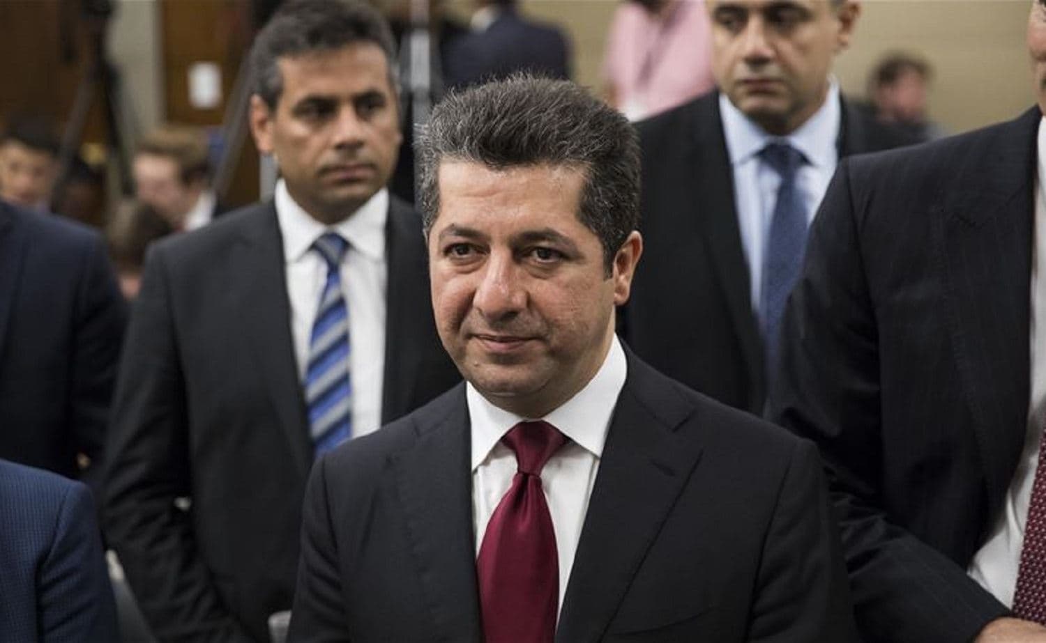 Masrour Barzani in Washington DC on July 28, 2017. Photo: Samuel Corum/ AA