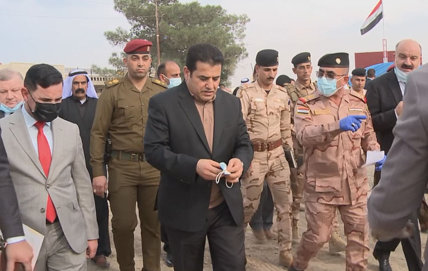Former Iraqi Interior Minister and current National Security Advisor Qasim al-Araji. Photo: Rudaw TV