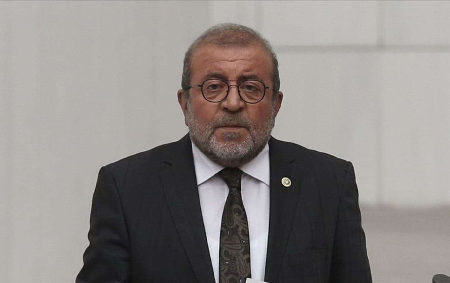 Kemal Bulbul, member of parliament for Antalya province, seen in an undated photo, was sentenced to more than six years in jail for alleged terror-related offenses. File photo: Anadolu Agency