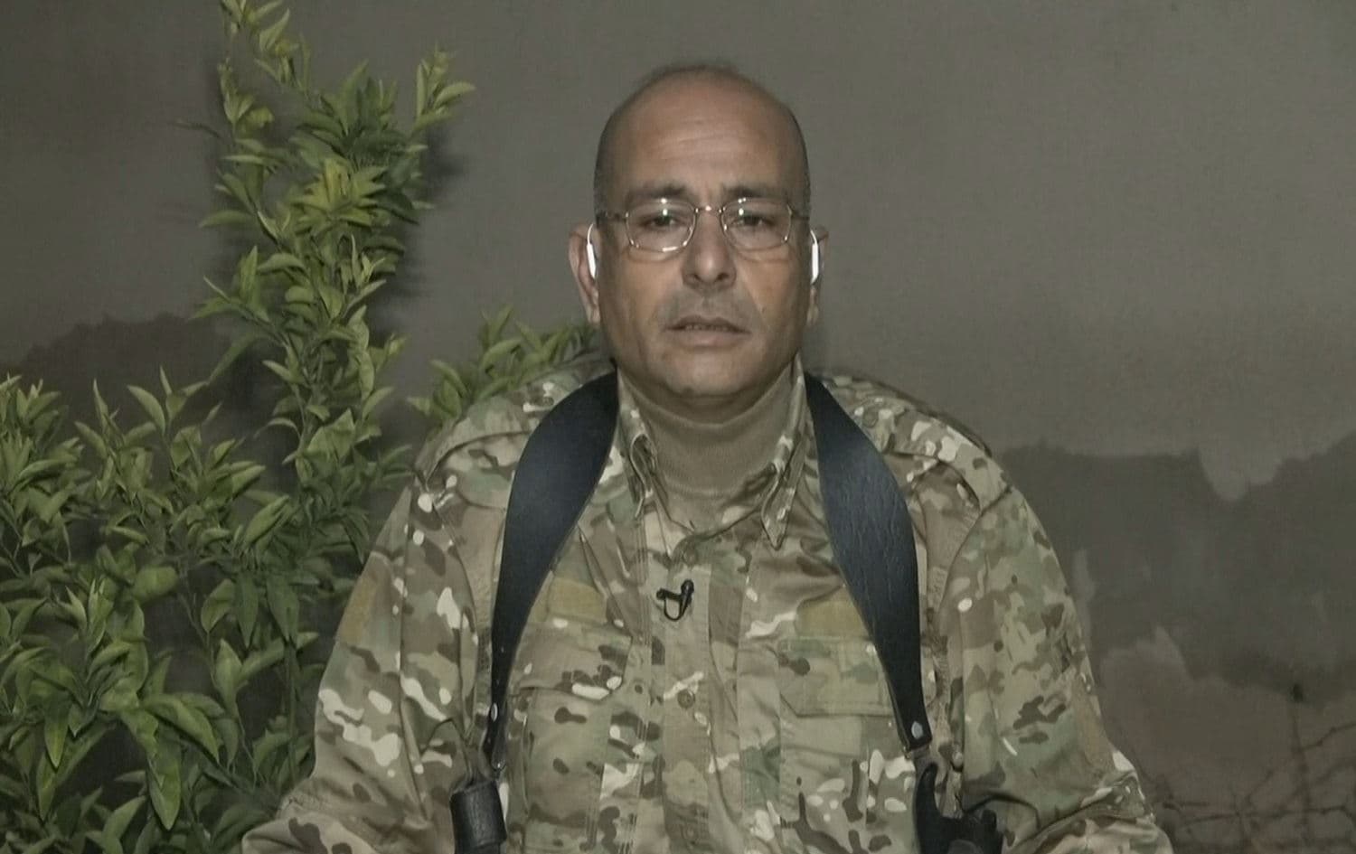 Riyad Khalaf speaks to Rudaw on December 21, 2020. Photo: screenshot