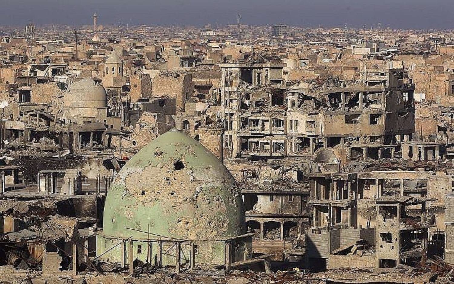 A general view shows Mosul's Old City, on January 8, 2018. Photo: Ahmad Al-Rubaye / AFP