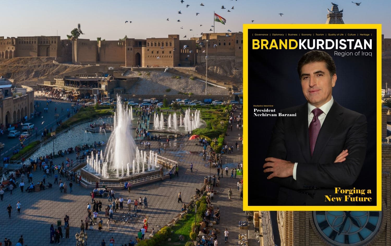 Brand Kurdistan magazine launched on Monday.