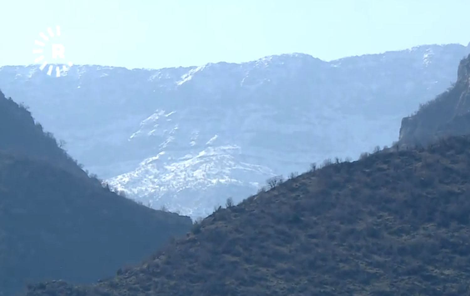 The Gara Mountain area of Duhok province on February 13, 2021. Photo: Rudaw