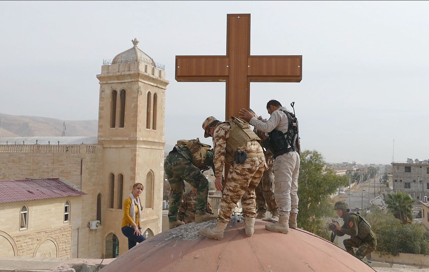 When Peshmerga brought a Bashiqa church back to life after ISIS
