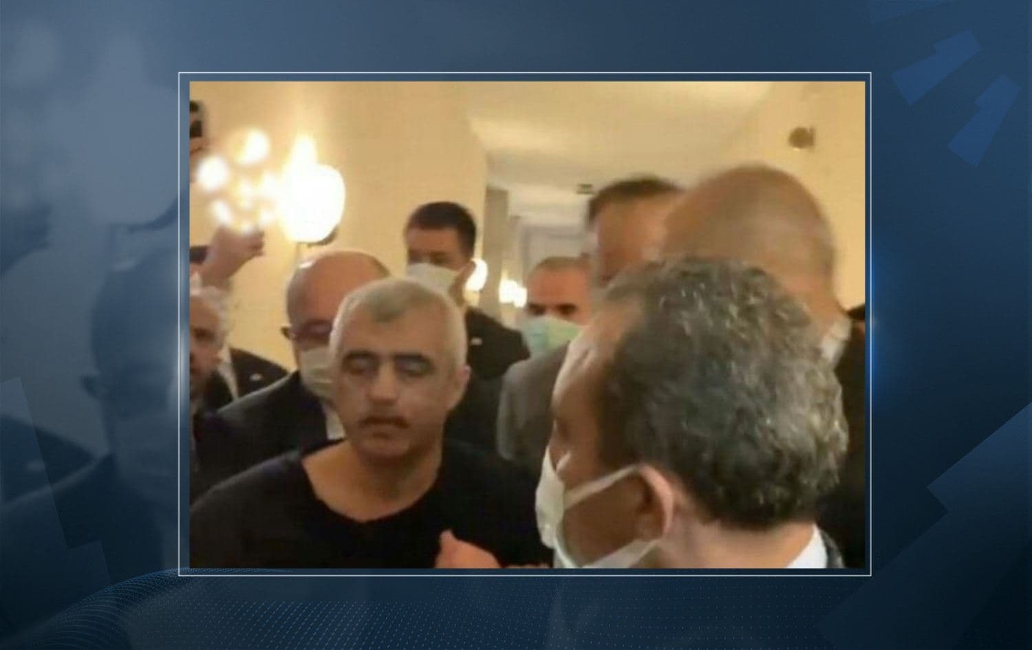  Turkish police detained Peoples' Democratic Party (HDP) parliamentarian Omer Faruk Gergerlioglu early Sunday morning in a night raid. Photo: social media