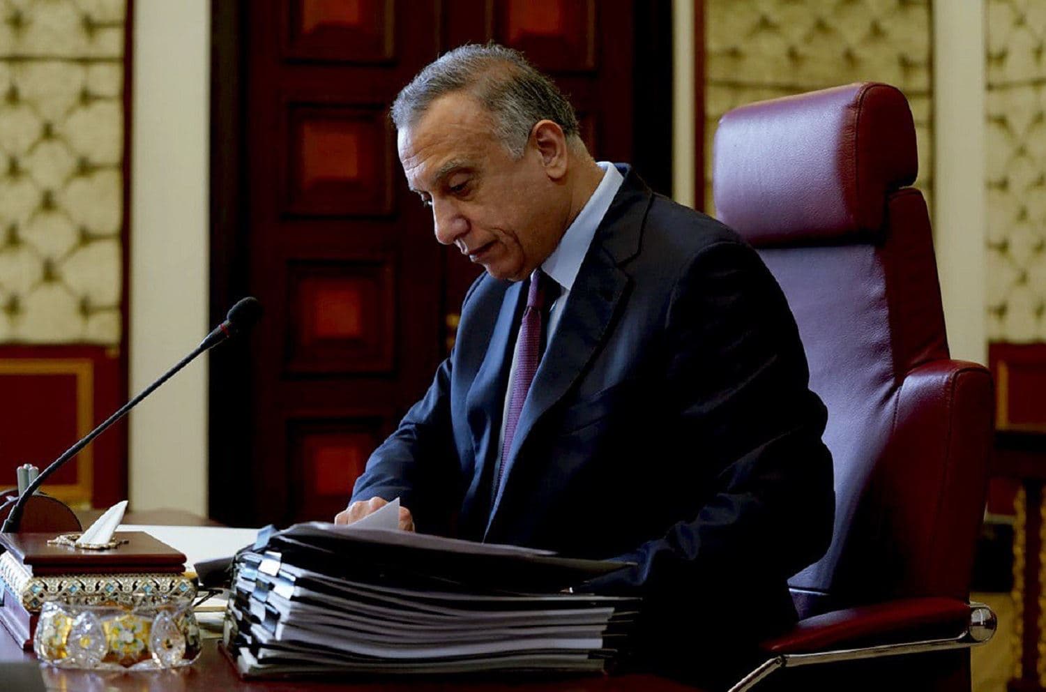 File photo of Prime Minister Mustafa al-Kadhimi. Photo: PM's office