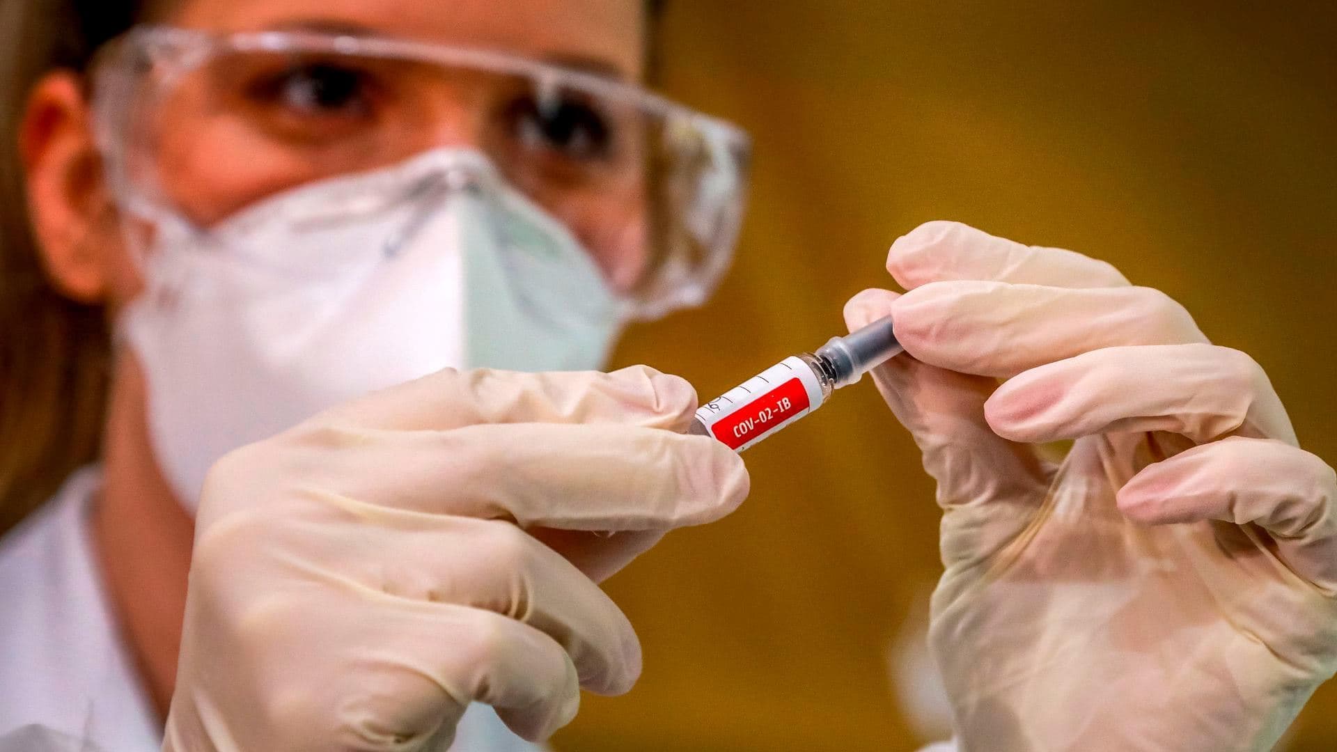 A trial COVID-19 vaccine. File photo: AFP