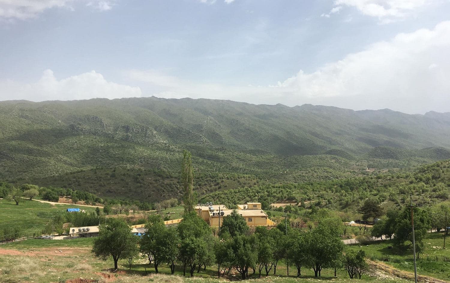A general view of Mount Gara, Duhok province, on April 20, 2021. Photo: Karwan Faidhi Dri/Rudaw