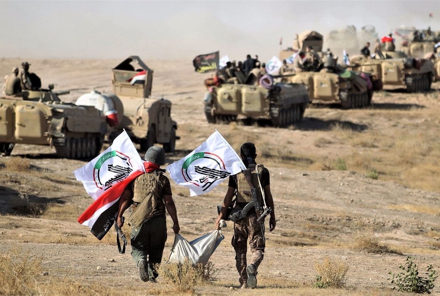 Members of Iraq's Popular Mobilization Forces (PMF). Photo: AFP