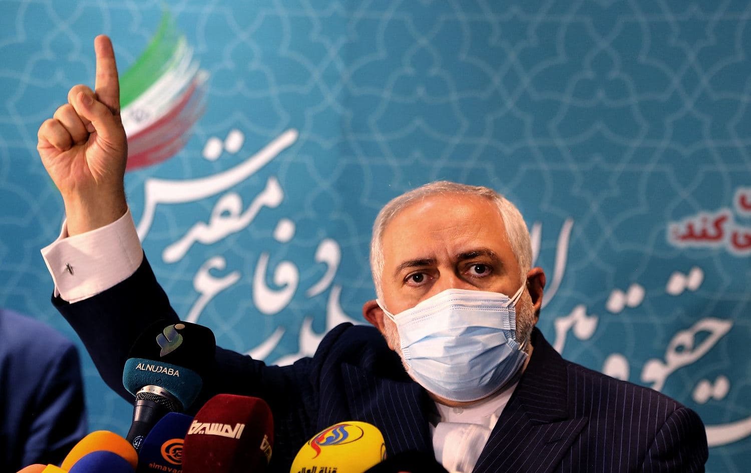 Iranian Foreign Minister Mohammad Javad Zarif pictured in Tehran on February 23, 2021. Photo: Atta Kenare/AFP
