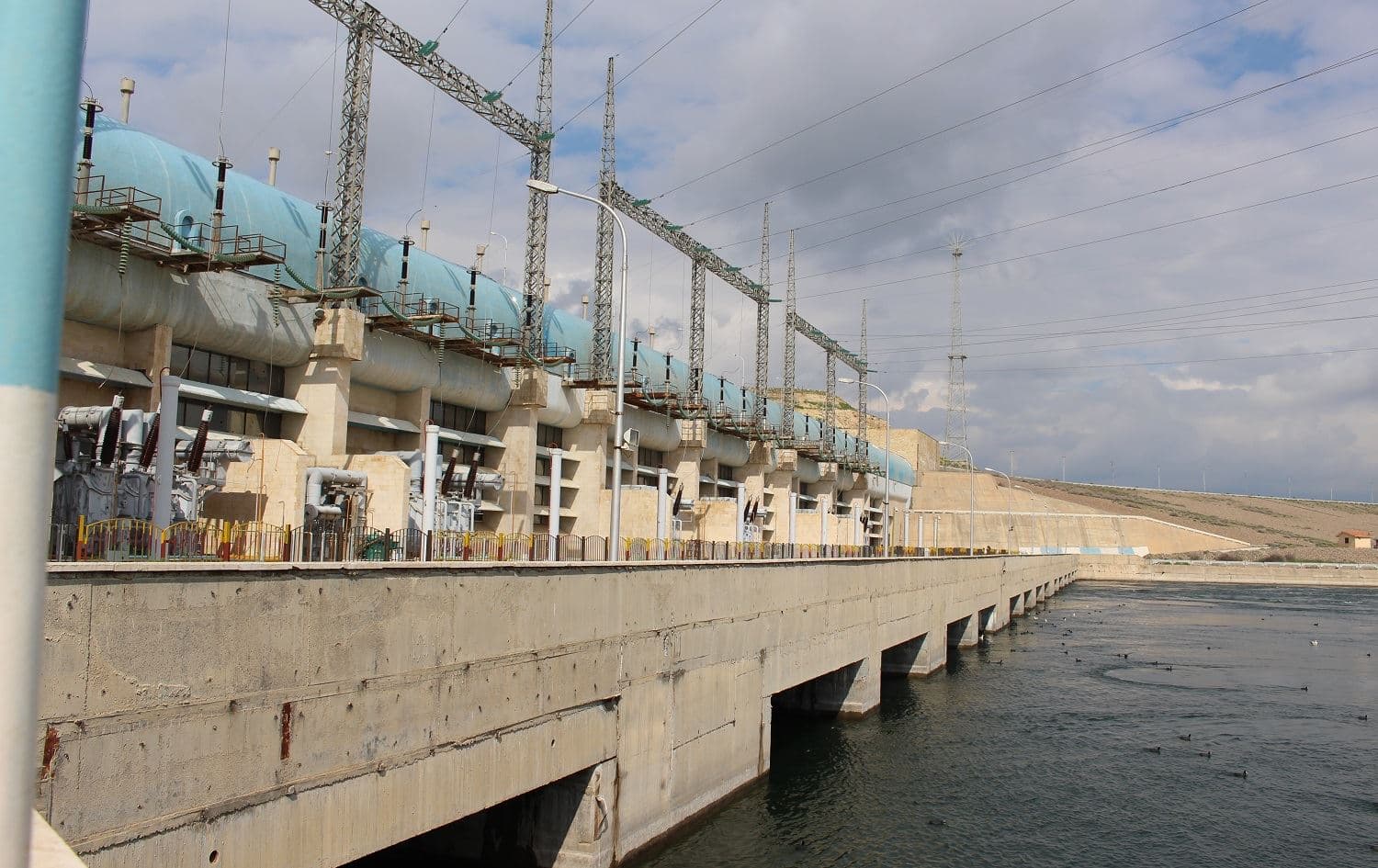 Tishreen Dam on the Euphrates River on February 27, 2019. File photo: Hannah Lynch/Rudaw