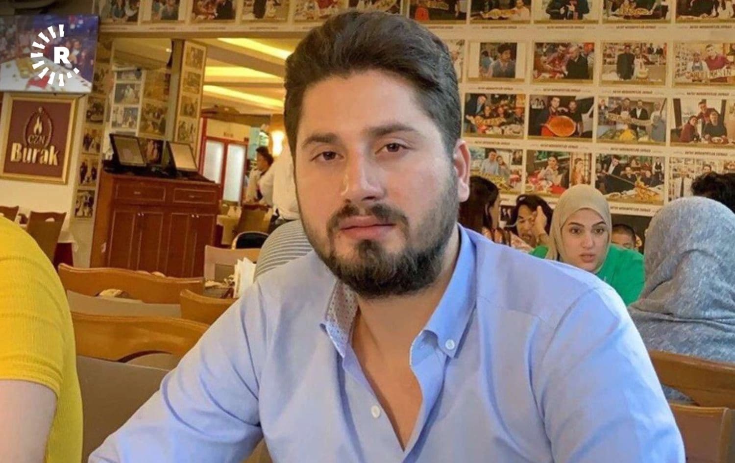 وێنەی رابەر کە لە رووداوەکەی ئەمڕۆدا کوژرا. بەتایبەت بۆ رووداو نێردراوە