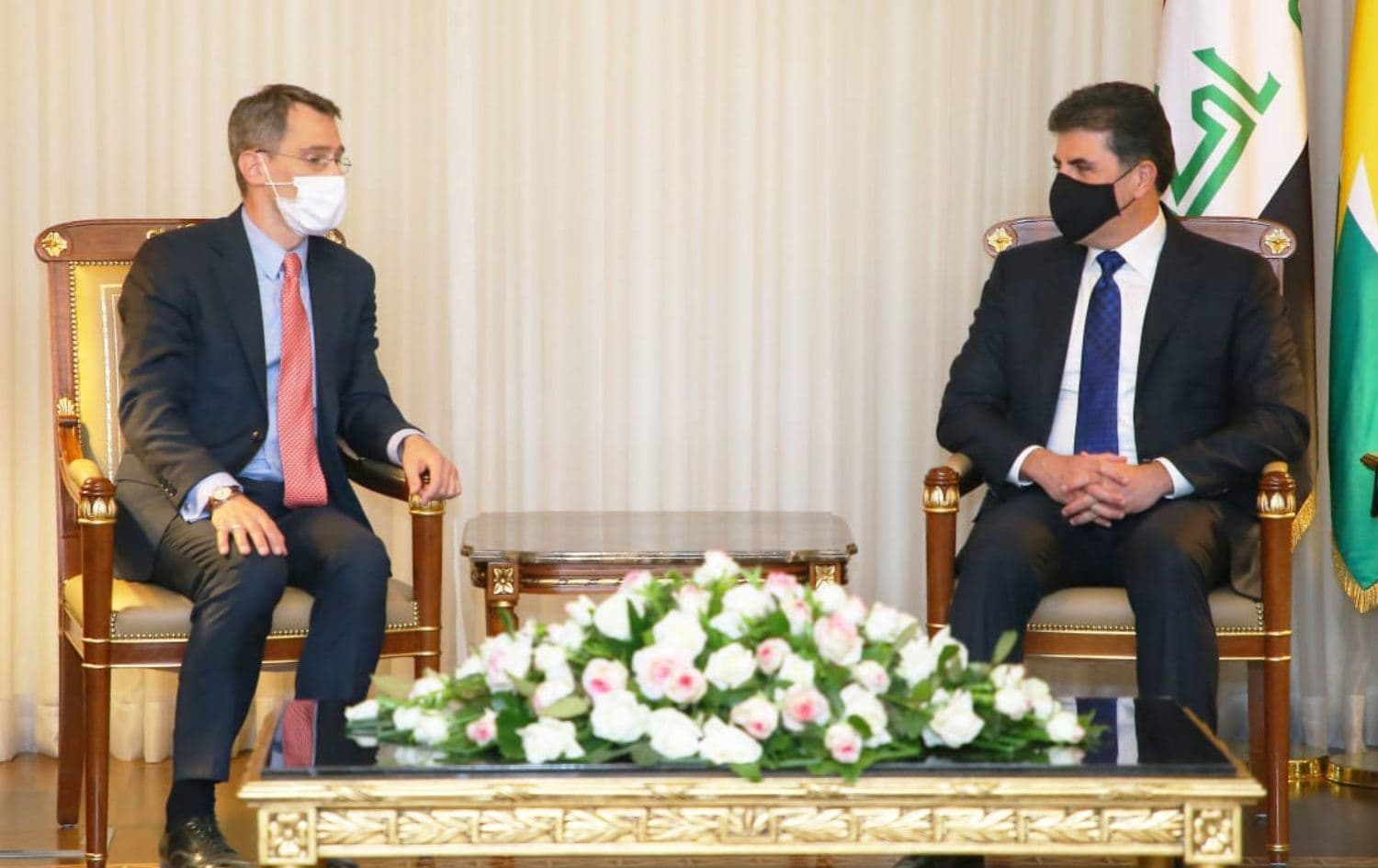 Başkan Neçirvan Barzani, Dışişleri Bakan Yardımcısı Joey Hood başkanlığındaki ABD heyeti ile görüştü