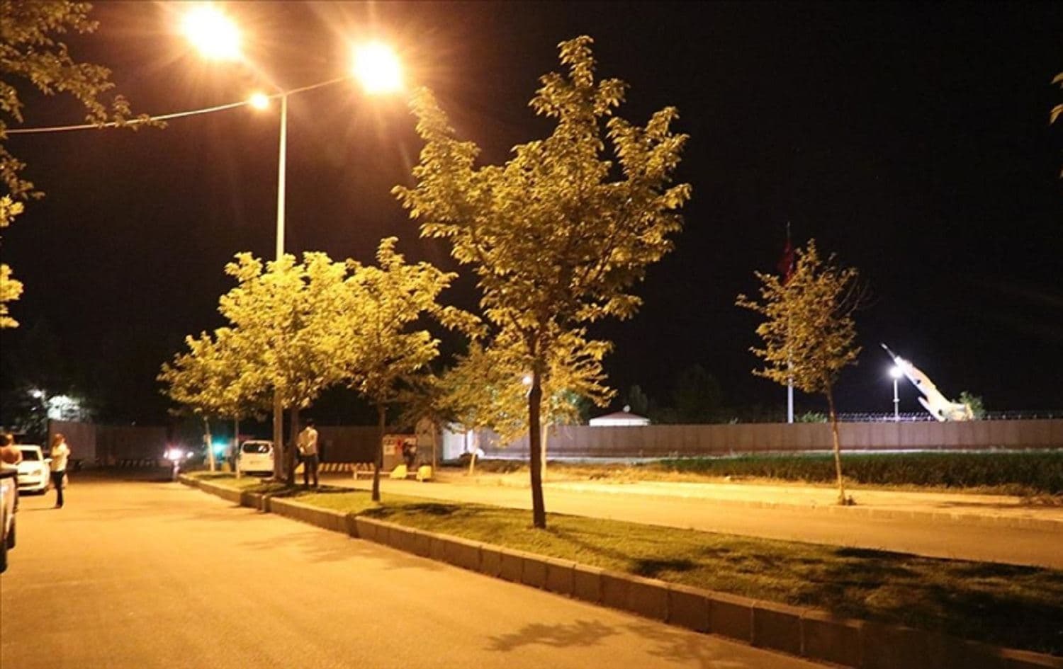 A Turkish military base in Batman was attacked by 'model planes' on May 20, 2021. Photo: Anadolu Agency