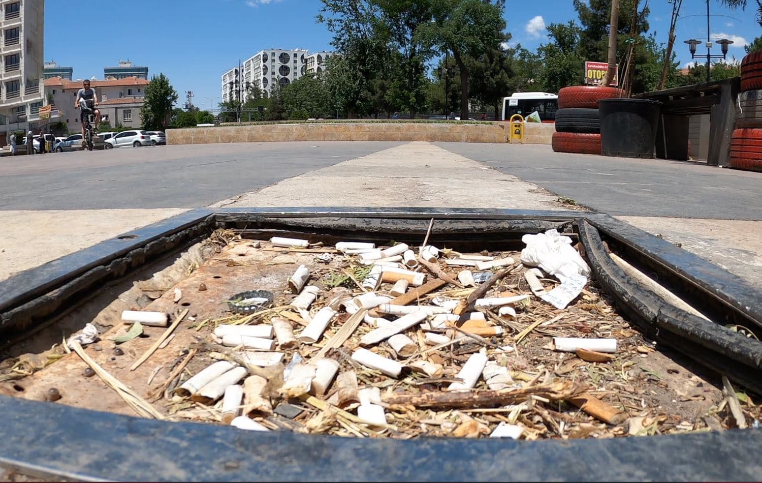 Cigarette littering a serious concern facing locals in Diyarbakir