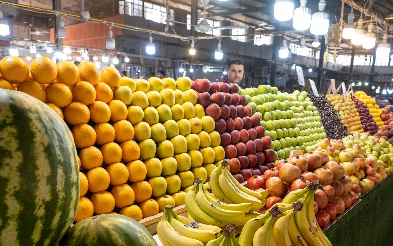 Fruit market Erbil, Kurdistan Region. Photo: Bilind T. Abdullah