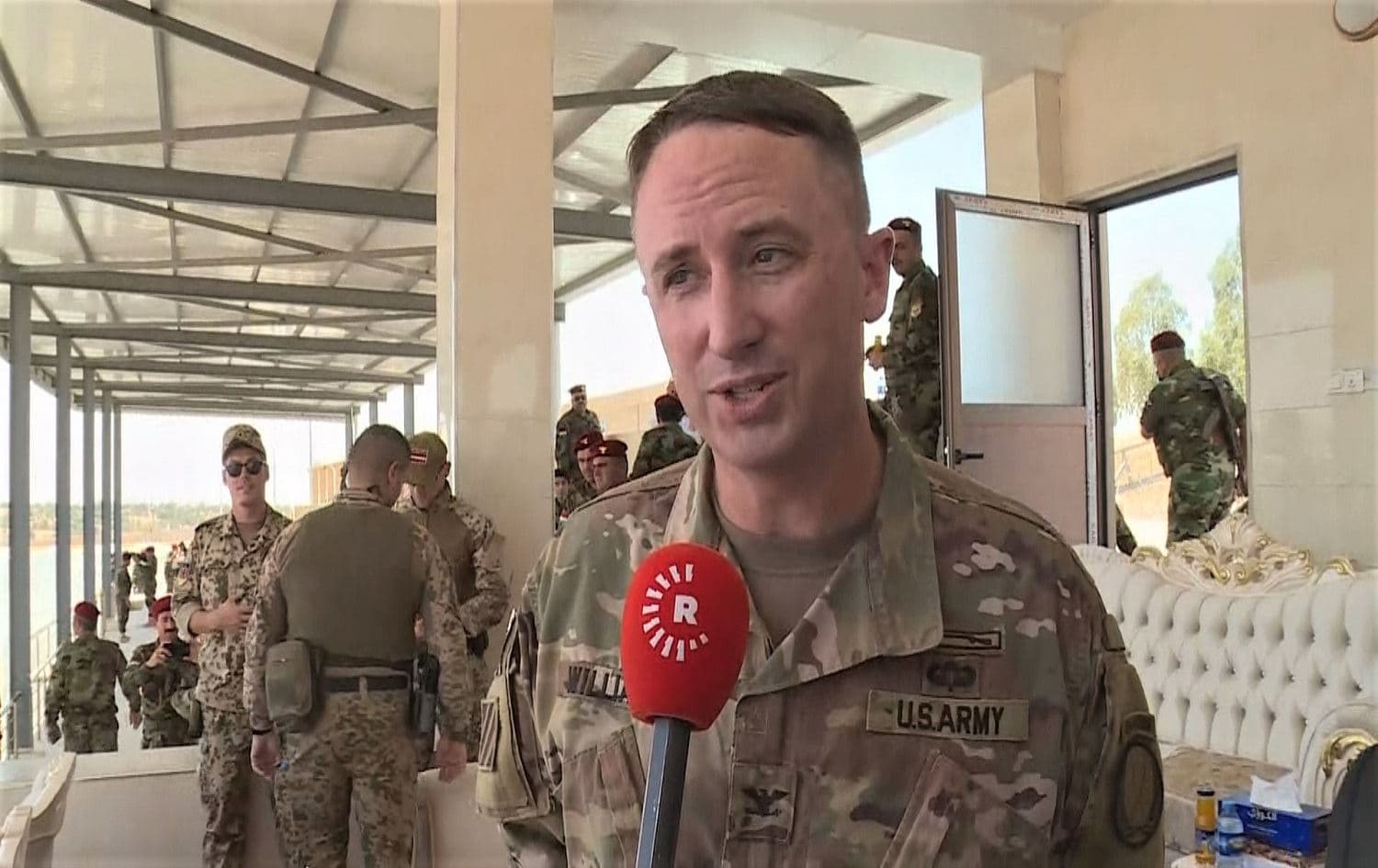 David Williams. June 21, 2021. Photo: screenshot/Rudaw