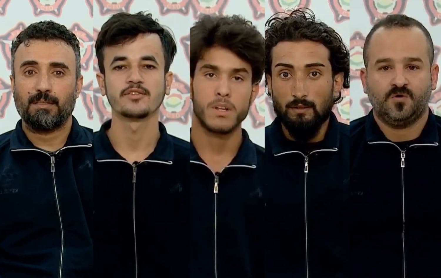 Five ISIS suspects were arrested in Erbil, July 13, 2021. Photo: Kurdistan Region Security Council 